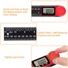 Neoteck Digital Angle Finder Ruler 11-Inch 300mm Protractor Angle Gauge