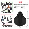 Gel Bike Seat Cushion Cover for Comfort Big Size and