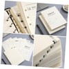 Operitacx 2 Sets 2025 Loose Leaf Paper Notebook Replacement Paper