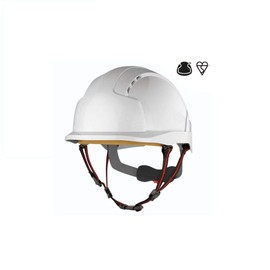 JSP EVO Lite Skyworker - White Working at Height Helmet - (AJS260-000-100), one size