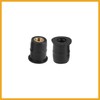 Partuto 10pcs M5 Motorcycle Windscreen Screw Fairing Windscreen Bolt Black