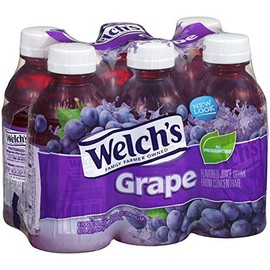 Welch's Grape Drink, 10-Ounce Bottles (Pack of 12)