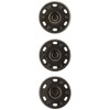 Clover スナップ 21mm 3組入り 黒 26-555