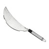 HomeDecTime Kitchen Stainless Steel Half-Moon Pan Strainer Pot Drainer Pasta