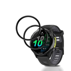 2 Pack Screen Protector for Garmin Forerunner 970, 3D Full Screen Coverage Protective Film for Garmin Forerunner 970 Smart Watch, HD Clarity,Anti-Scratch, Bubble Free