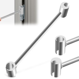 Niuny Door Hinge Adjustment Tool Adjustable Wrench Door Hinge Repair Tool Hinge Gap Adjustment Key Door Hinge Tool for Flag Hinges Fire Door (14-19 mm)