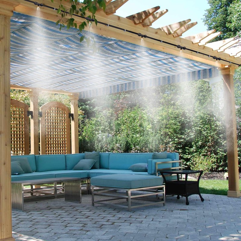 Chicken Coop Cooling System for Poultry - Pre-Installed No Leakage