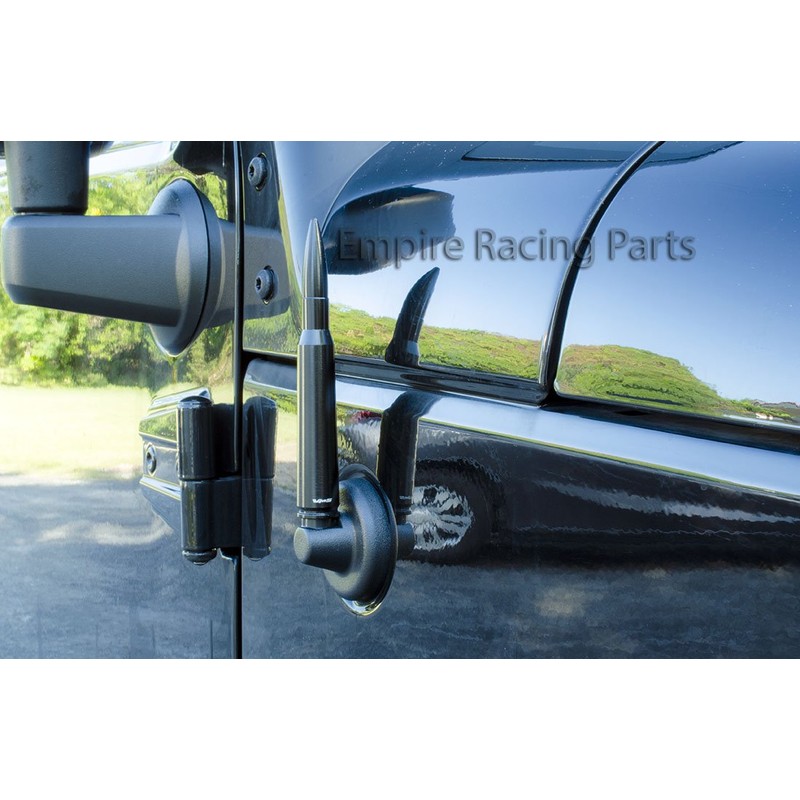 VMS Racing 50 Cal Caliber BLACK BULLET ANTENNA in Heavy