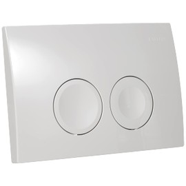 Geberit Delta21 115125111 Actuator Plate for 2-Type Flushes White