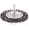 Bosch 1x PRO Steel Longlife Wire Wheel, Crimped Wire for