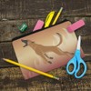 Belgian Malinois Dog Bite Training Pencil Pen Organizer Zipper Pouch