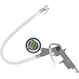 BGS 6794 Compressed Air Tyre Inflator Gun Digital 0 - 8 Bar Tyre Inflator Tyre Pressure Gauge Tyre Inflator Tyre Pressure Gauge