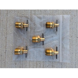 1/4'' NPT Brass Drain Valve for Air Compressor Tanks