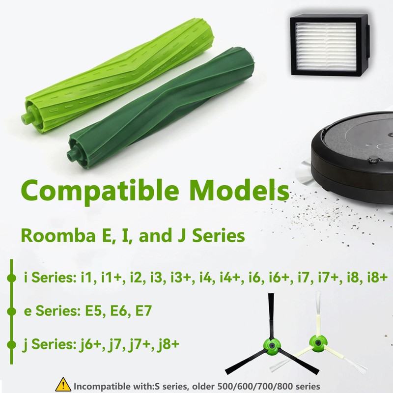 Replacement Parts for Roomba e, i, and j Series e5,
