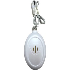 Revex PSA-MLW Security Alarm, Small, Easy Operation, Mini, 90 dB, Loud Volume, Security Prevention, White