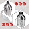 Goetland Stainless Steel WWII US Army Canteen Water Bottle Military