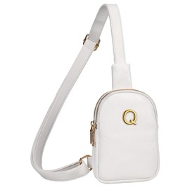 Freesya Graduation & Birthday Gifts, Teacher Thank You Gifts - Initial Cell Phone Purse, Small Crossbody Bag for Women, Lightweight Travel Bag for Walking Dog