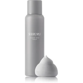 SHIRORU Crystal Whip, Black, "Carbonated x Carbonated for Pore Dirt" (Facial Cleansing/Foam/Facial Cleansing Foam/Carbonated Facial Washing)(4.2 oz (120 g) x 1 Bottle)