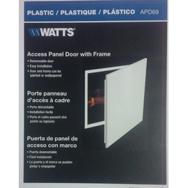 Watts Premier APD69, 6 by 9-Inch Access Panel , White
