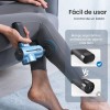 Pistola Masaje Muscular RENPHO Azul 5 Velocidades Portátil USB-C