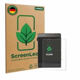 ScreenLeaf Pack of 2 Protective Film for Light Phone 3 [Sustainable Screen Protector, Film, Transparent, Scratch-Resistant]