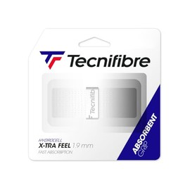 Tecnifibre X-Tra Feel Tennis Grip White (Pack of 1)