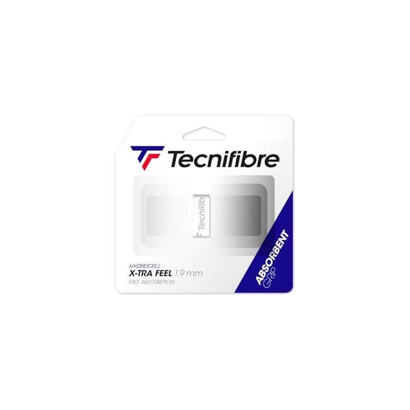 Tecnifibre X-Tra Feel Tennis Grip White (Pack of 1)