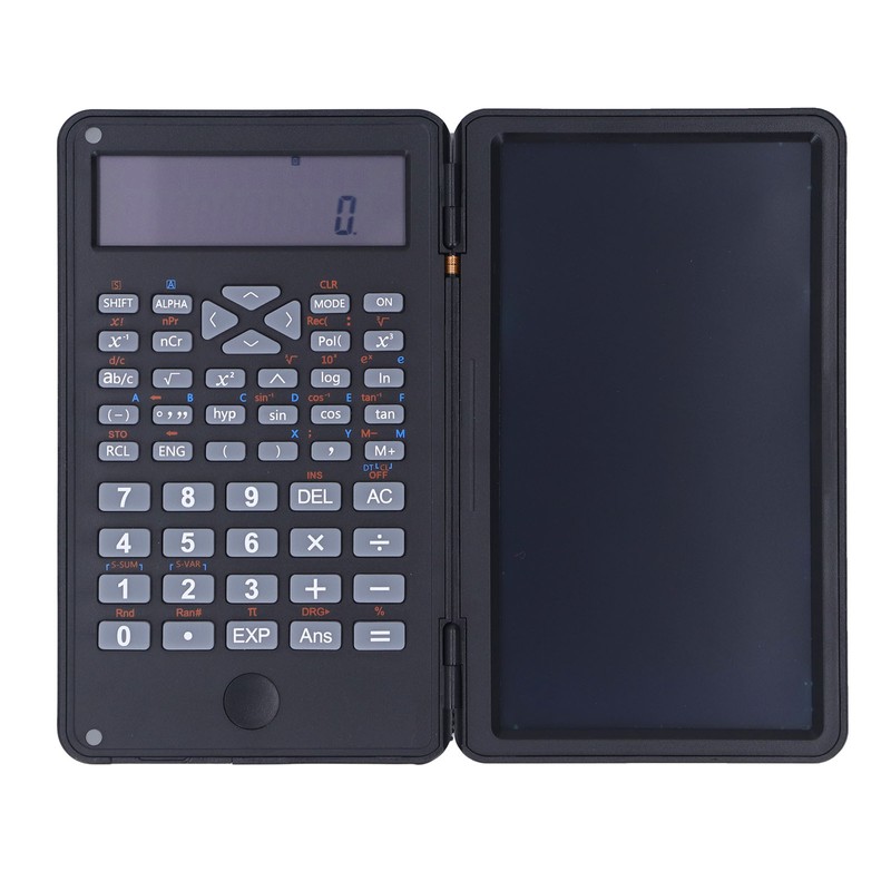 Scientific Calculator Multifunctional Function Calculator with Erasable Writing Board for