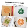 Operitacx 16pcs Mandala Stencils Reusable Craft Templates for Texture Painting