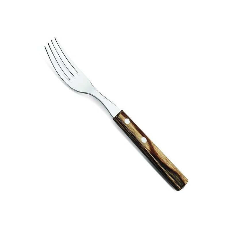 (Tramontana) Steak Knife + Fork + Spoon Set - NUT