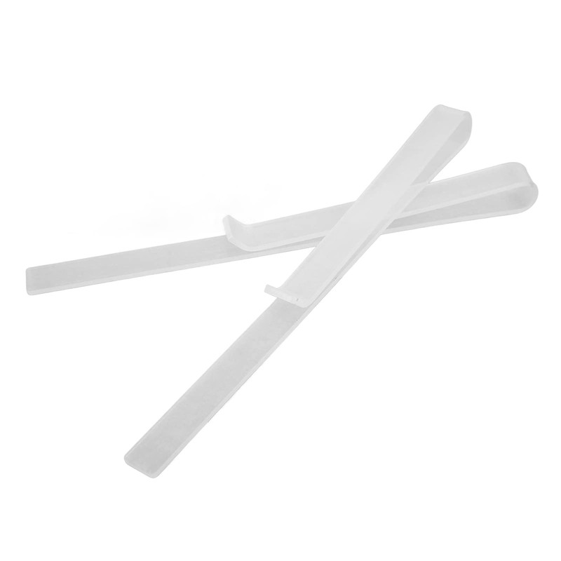 1 Pair Clear Acrylic Music Book Clips for Music Stand