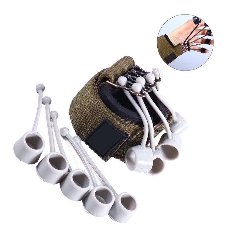 Silicone Finger Stretcher Flexion Extension Trainer Hand Grip Strength Exerciser