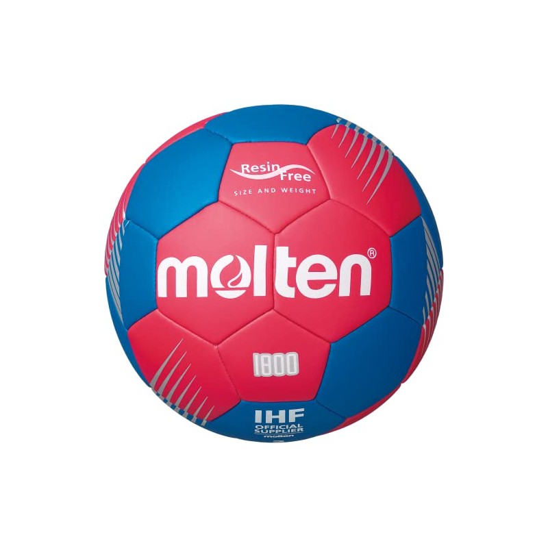 Molten Handball H2F1800-RB, size: 2, colour: red/blue, resin-free