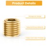 Aifeier ET 15 PCS 1/4” NPT Brass Pipe Plug Fitting