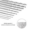 Saipor Hand Drill with 20 Micro Spiral Drills (0.3 -