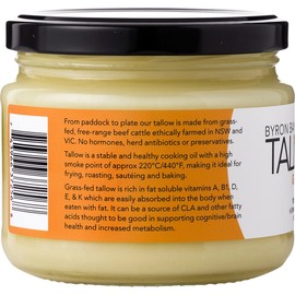 Byron Bay Tallow Grass Fed Beef Tallow 275g