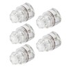 5Pcs Fishing Lure Light Diamond Shape LED Corrosion Resistance Auto