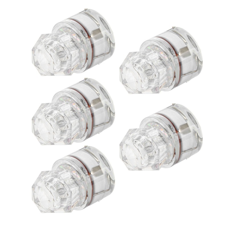 5Pcs Fishing Lure Light Diamond Shape LED Corrosion Resistance Auto