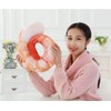 Goetland Large Shrimp Neck Pillow U Shaped Realistic Simulation Travel