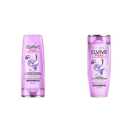 LOréal Paris Acondicionador Hidra Hialurónico Elvive 370 ml  Shampoo Hidra Hialurónico 370 ml