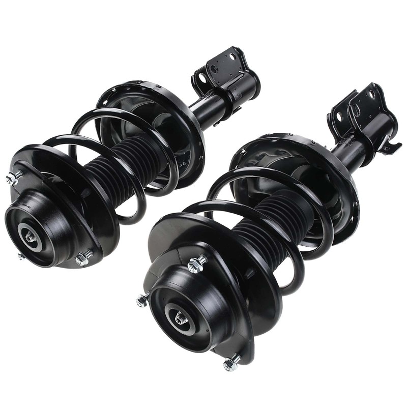 A-Premium Front Pair (2) Complete Strut & Coil Spring Assembly