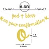 God Bless On Your Confirmation Banner, Confirmation Blessing, Baptism Banner,