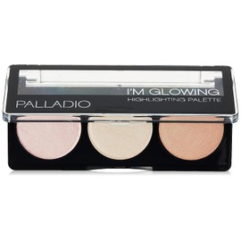 Palladio estoy brillando iluminando la paleta, juego de maquillaje en polvo bronceador de brillo, colores brillantes pigmentados, Standard