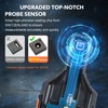 INSTRODOTS Temperature Humidity Meter, High Precision Thermometer Hygrometer with Ambient,