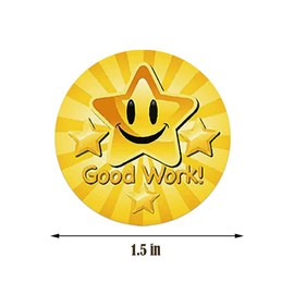 Cute Reward Stickers for Kids, 1.5 Inch School Stickers, 500 PCS Motivational Incentive Stickers for KidsEncouraging Stickers, Motivational Stickers (QX143)