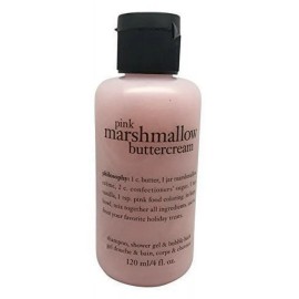 Philosophy NEW SEALED PHILOSOPHY 4 OZ SHAMPOO SHOWER BATH GEL PINK MARSHMALLOW BUTTERCREAM