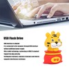 USB Flash Drive Cartoon Tiger Style USB2.0 Hot Swap Plug