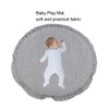 Baby Play Mat Round Shape Carpet Soft Cotton Decoration Crawling