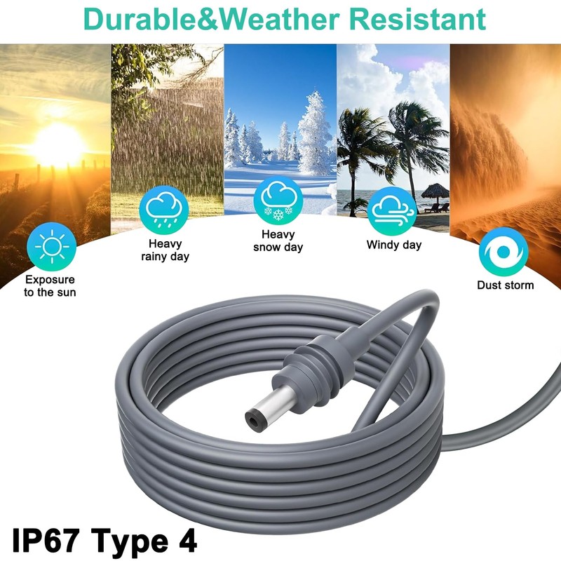 HKY 30V 60W AC Charger Compatible with Starlink Mini Satellite