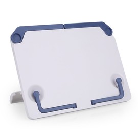 Focket ABS Foldable Adjustable Music Sheet Stand, Desk Holder Tray, Lightweight Portable Table Desktop Bookstand for Children Teenager Students Adults